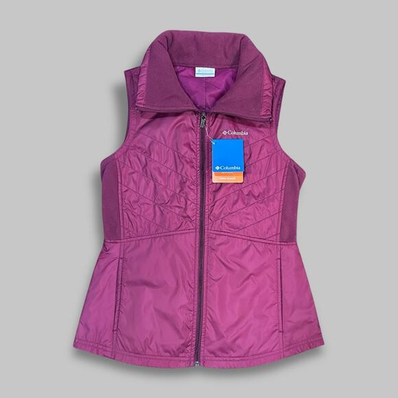 Columbia Mix It Around II Omni-Shade Women’s Plum Vest - Size XS - Picture 1 of 7